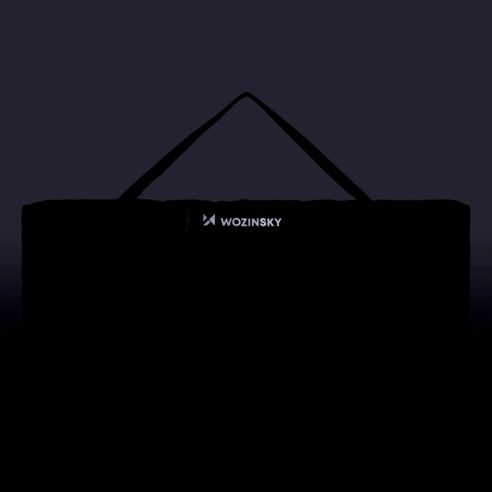 Wozinsky wodoodporny pokrowiec na hulajnogę torba na hulajnogę czarna (WSB5BK)