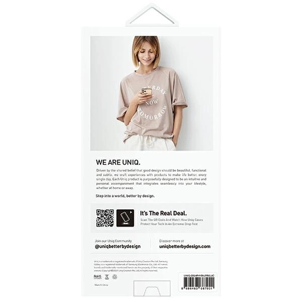 Etui UNIQ etui LifePro Xtreme Samsung Galaxy S24 Plus S926 przeźroczysty błyszczący/tinsel lucent Case