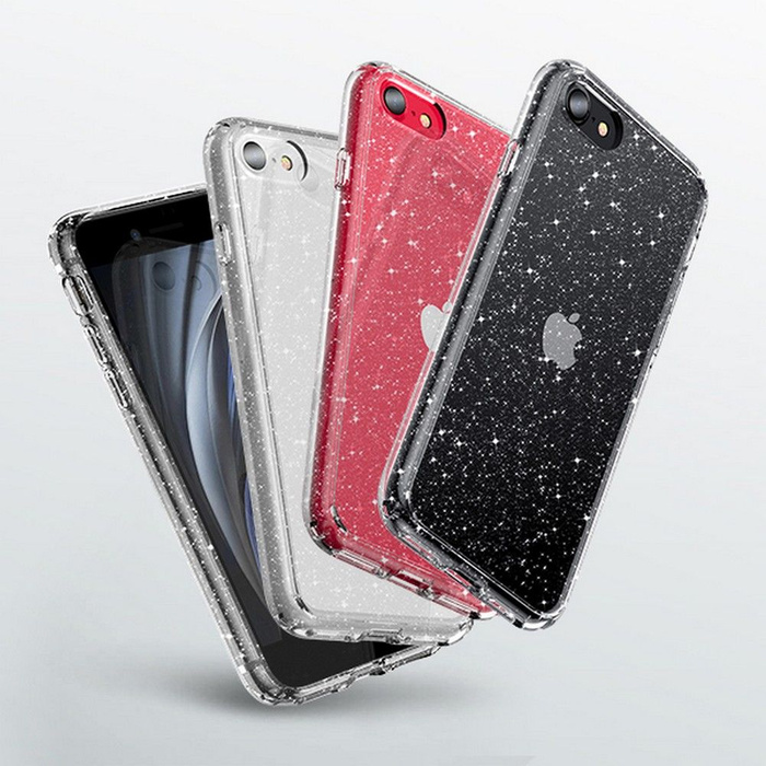 Etui TECH-PROTECT Apple iPhone 7 8 SE 2020 2022 Glitter Bezbarwny Case