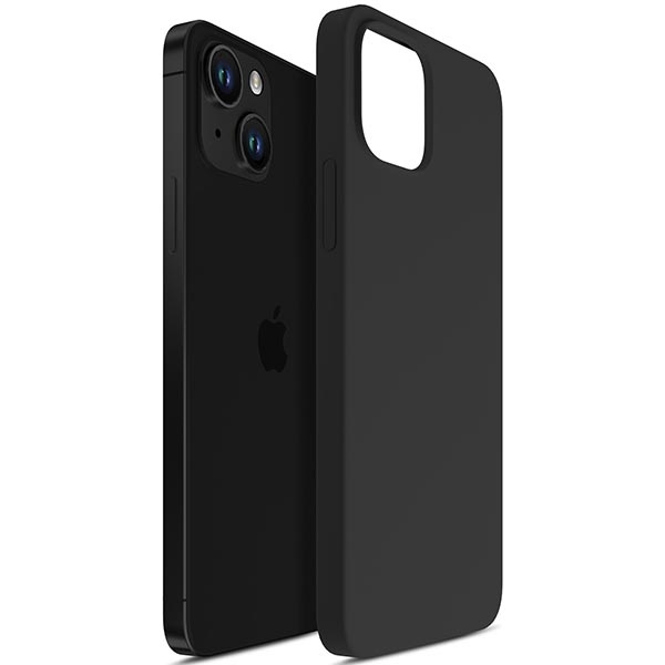 ETUI 3MK Silicone Case iPhone 13 6,1" czarny/black Case