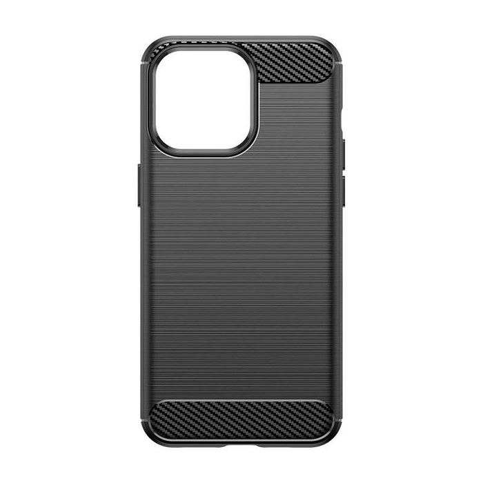 Etui Elastyczne etui wzór karbon do iPhone 15 Pro Max Carbon Case - czarne Case