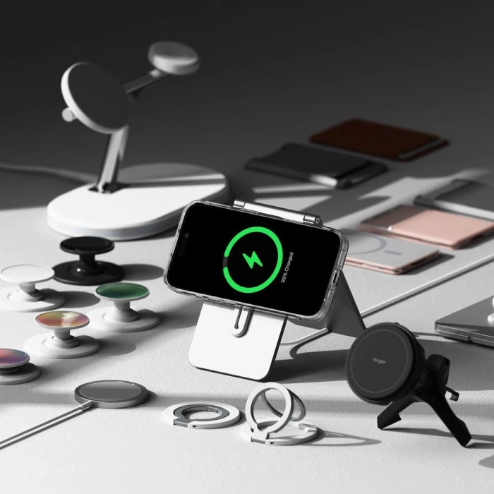 ETUI RINGKE FUSION MAGNETIC MAGSAFE IPHONE 16 CLEAR