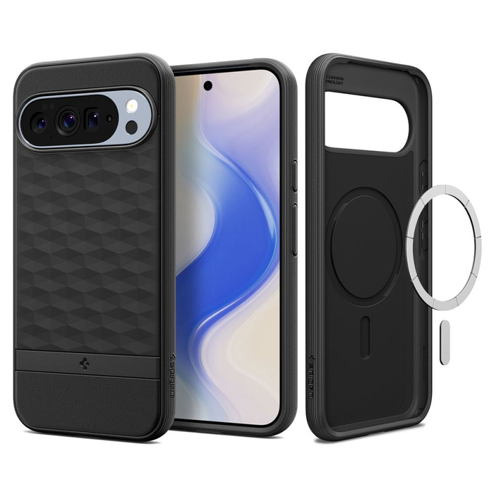 ETUI SPIGEN GOOGLE PIXEL 10 PRO XL PARALLAX MAG MAGSAFE MATTE BLACK