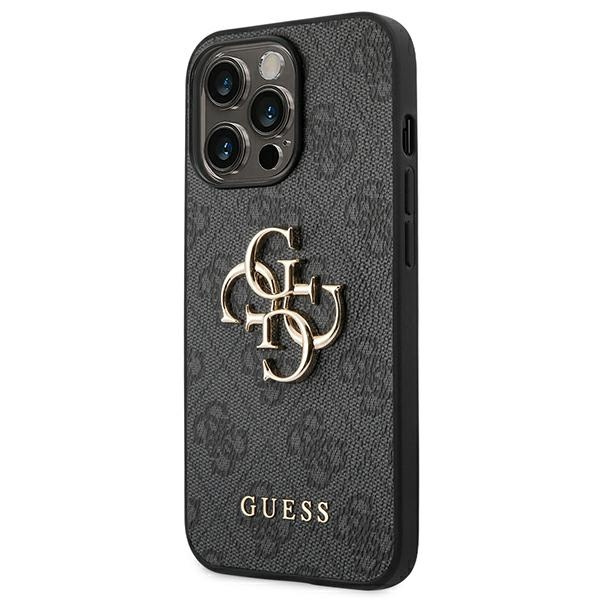 Etui GUESS Apple iPhone 14 Pro 4G Big Metal Logo Szary Hardcase