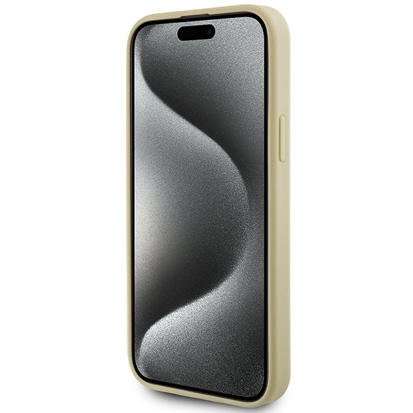 Etui Guess GUHCP15MPS4DGPD iPhone 15 Plus 6.7" złoty/gold hardcase Strass Metal Logo Case