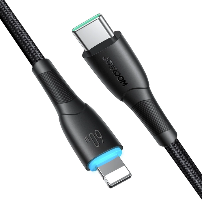 Kabel Joyroom Starry Series SA32-CC3 USB-C / USB-C 60W 1m - czarny