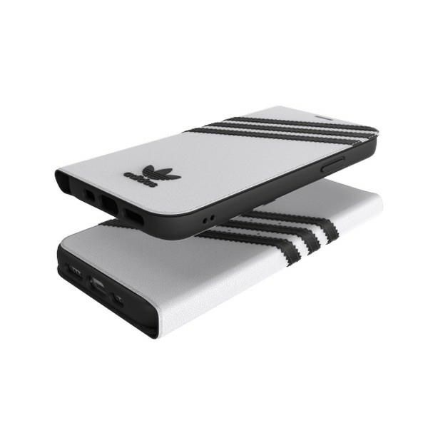 Etui ADIDAS ORIGINALS Apple iPhone 12 12 Pro Booklet Case TPU Biały Czarny Case