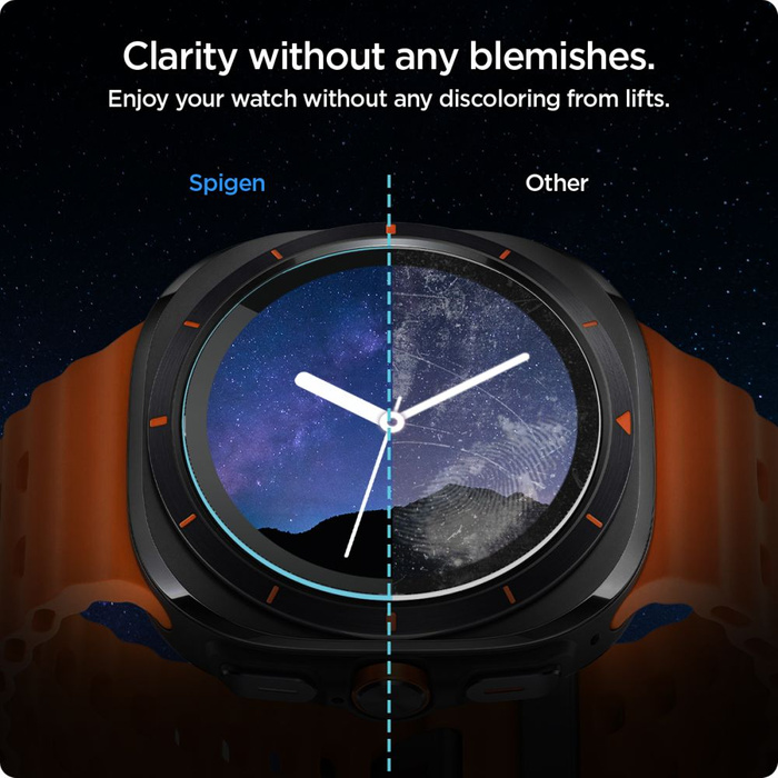 SZKŁO HARTOWANE SPIGEN GLAS.TR ”EZ-FIT” 2-PACK GALAXY WATCH ULTRA (47 MM) CLEAR