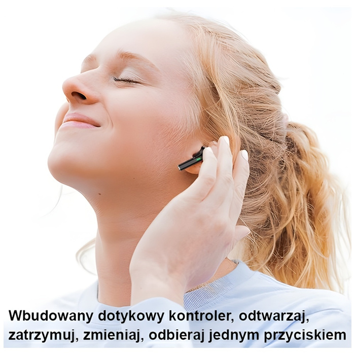 AWEI słuchawki Bluetooth 5.3 T26 Pro TWS + stacja dokująca czarny/black
