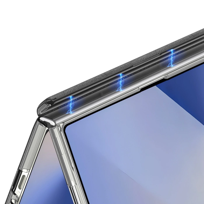Etui Dux Ducis Stex na Samsung Galaxy Z Fold7 - czarne