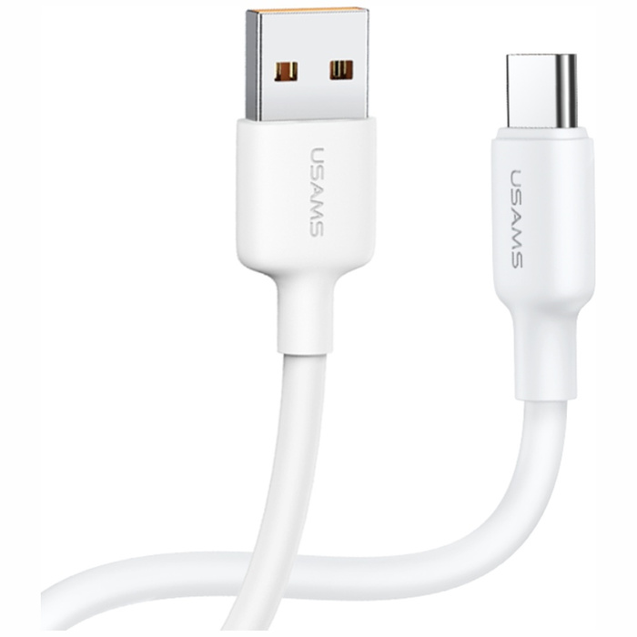 Kabel USAMS 3A USB-C do USB-A 3m US-SJ603 U84 Biała