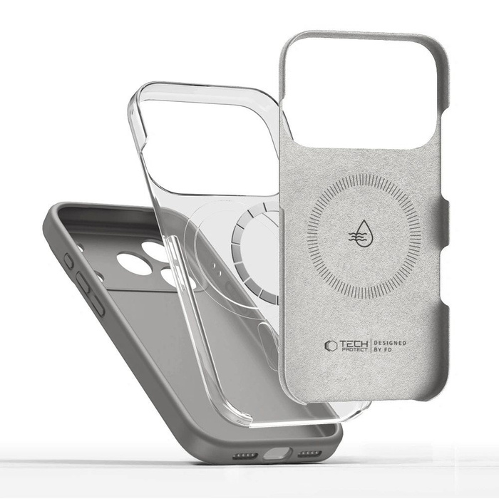 TECH-PROTECT SILICONE MAGSAFE IPHONE 17 PRO MAX DARK GREY