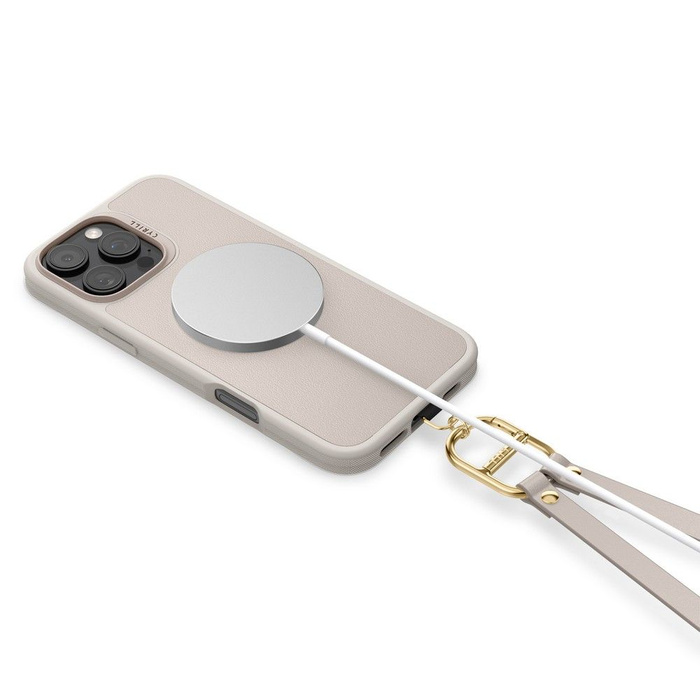 ETUI SPIGEN CYRILL KAJUK CLASSIC CHARM MAG MAGSAFE IPHONE 16 PRO CREAM