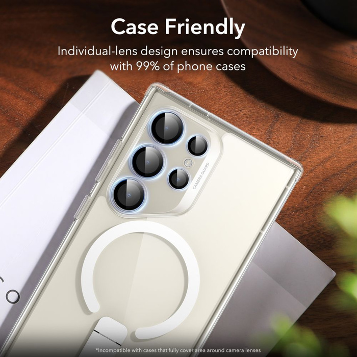 Osłona Aparatu Esr Camera Protector Samsung Galaxy S24 Ultra Clear 