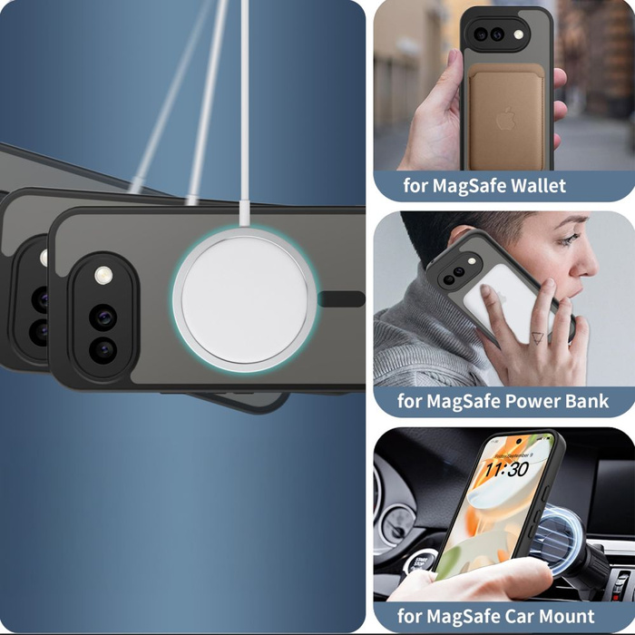 TECH-PROTECT MAGMAT MAGSAFE GOOGLE PIXEL 10A MATTE BLACK