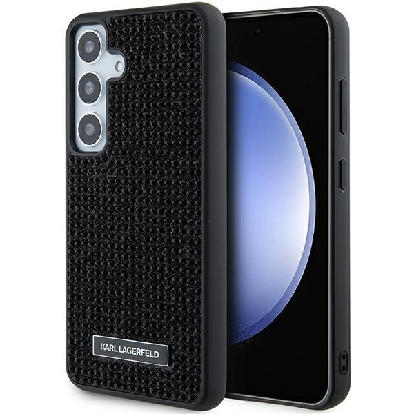 Etui Karl Lagerfeld KLHCS24SHDSPRK S24 S921 hardcase czarny/black Rhinestone Metal Logo Case