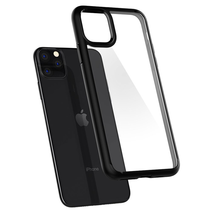 Etui Spigen iPhone 11 Pro Ultra Hybrid Czarne Black Case Apple