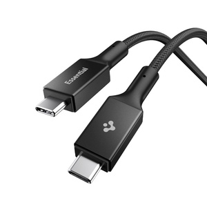 KABEL USB-C SPIGEN EB24015CC ESSENTIAL 240W 150CM CZARNY