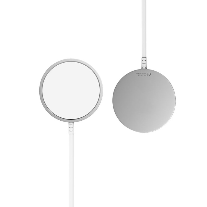 ŁADOWARKA TECH-PROTECT QI15W-A25 MAGNETIC MAGSAFE WIRELESS CHARGER WHITE