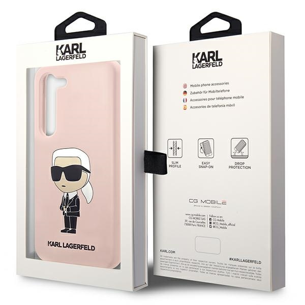 Etui Karl Lagerfeld Silicone Nft Ikonik - Etui Samsung Galaxy S23 (różowy) Case
