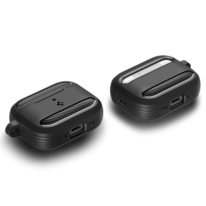ETUI SPIGEN AIRPODS PRO 3 RUGGED ARMOR MATTE BLACK