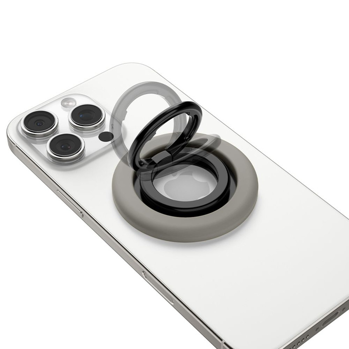 UCHWYT NA PALEC SPIGEN NANO POP MAGSAFE PHONE RING TRUFFLE GREY