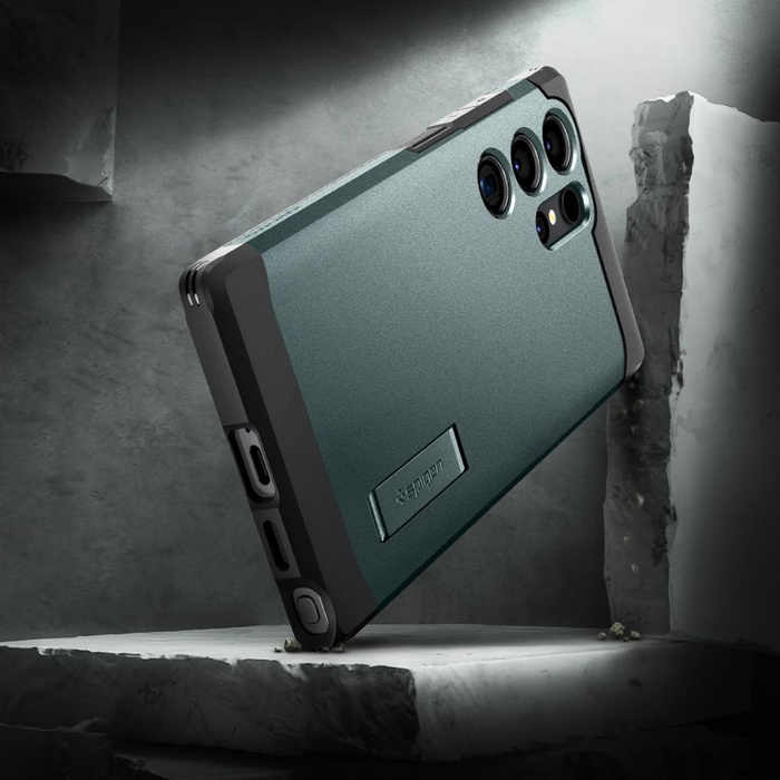 Etui Spigen Tough Armor Samsung Galaxy S24 Ultra Abyss Green Case