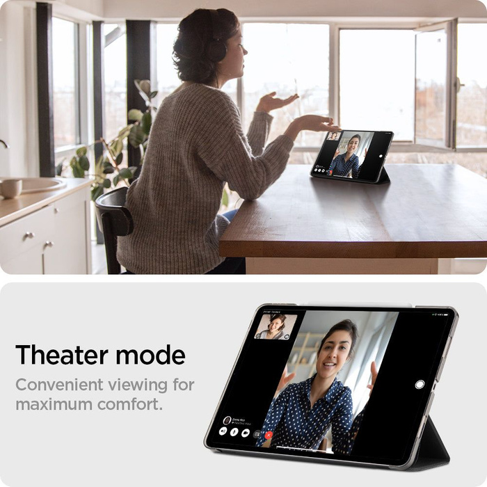 Etui Spigen Liquid Air Folio iPad Pro 4/5/6 11 2020/2021/2022 Black Case