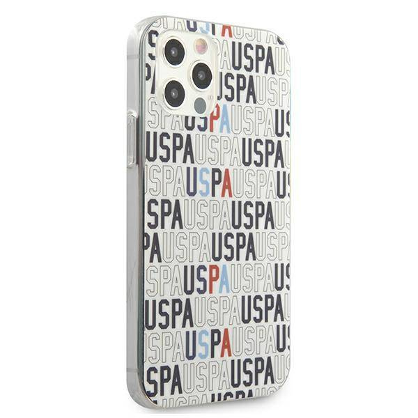 Etui US POLO Apple iPhone 12 Pro Max 6,7 Logo Mania Collection USHCP12LPCUSPA6 Biały Case