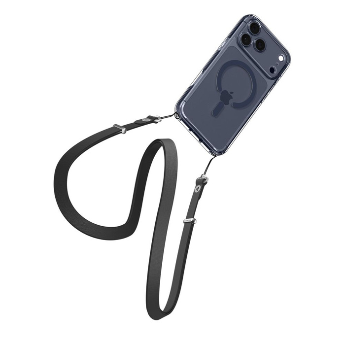 ETUI SPIGEN IPHONE 17 PRO ULTRA HYBRID MAG MAGSAFE CLEAR/DEEP BLUE