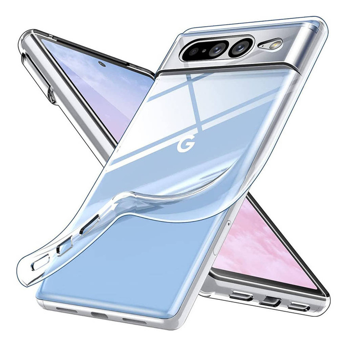 Ultra Clear 0.5mm etui Google Pixel 7 Pro żelowy pokrowiec na tył plecki przezroczysty