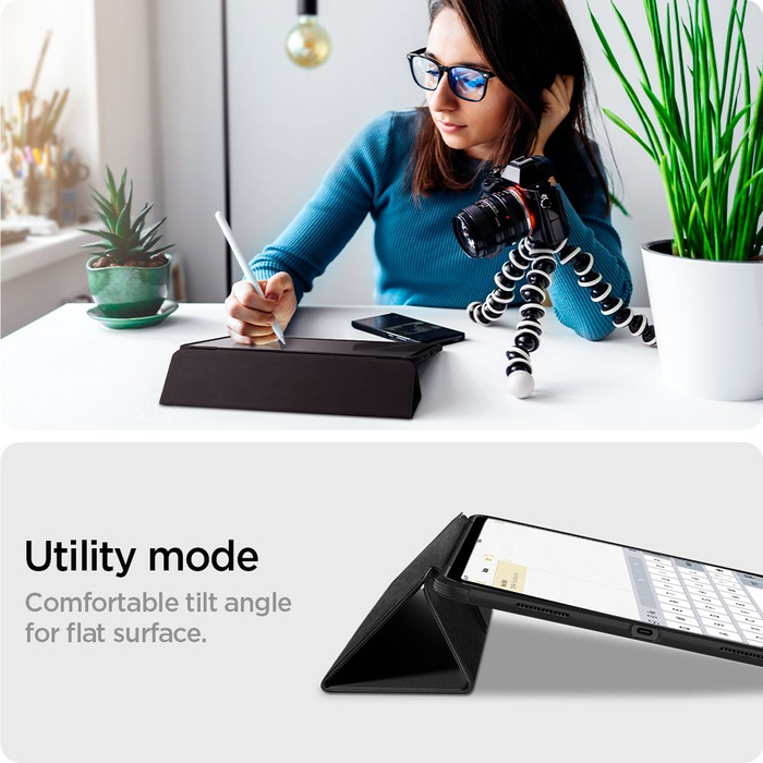 Etui SPIGEN Rugged Armor Pro iPad Pro 4/5/6 12.9 2020/2021/2022 Black Case