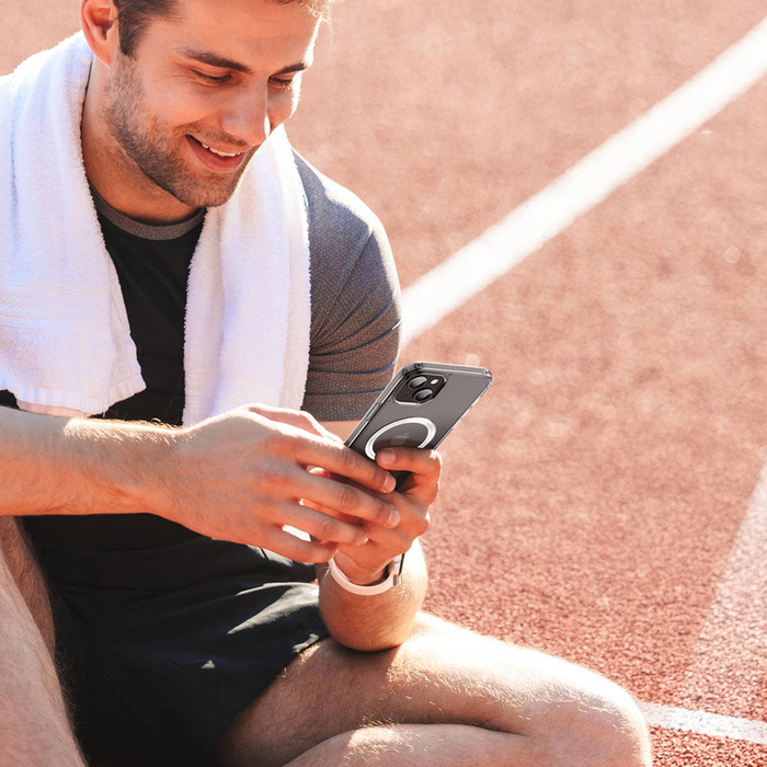 Etui do iPhone 15 z MagSafe Dux Ducis Clin - przezroczyste