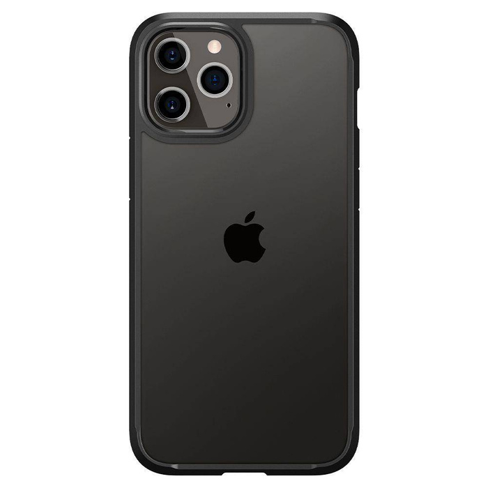 Etui SPIGEN iPhone 12 Pro Max Ultra Hybrid Matte Black Czarne Case