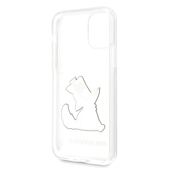 Etui KARL LAGERFELD Apple iPhone 11 Choupette Fun Bezbarwny Case