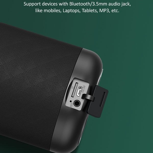 Głośnik USAMS Bluetooth 5.0 Moyi Series US-YX005 Czarny