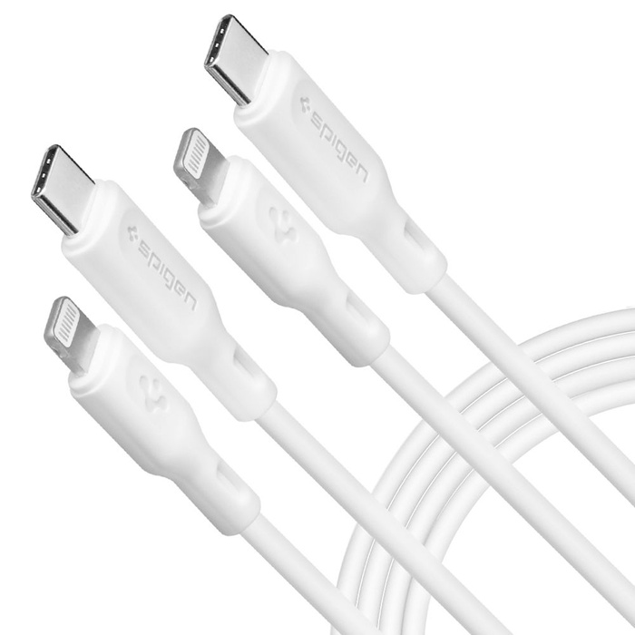 KABEL SPIGEN DURASYNC MFI LIGHTING CABLE 2-PACK 100CM WHITE