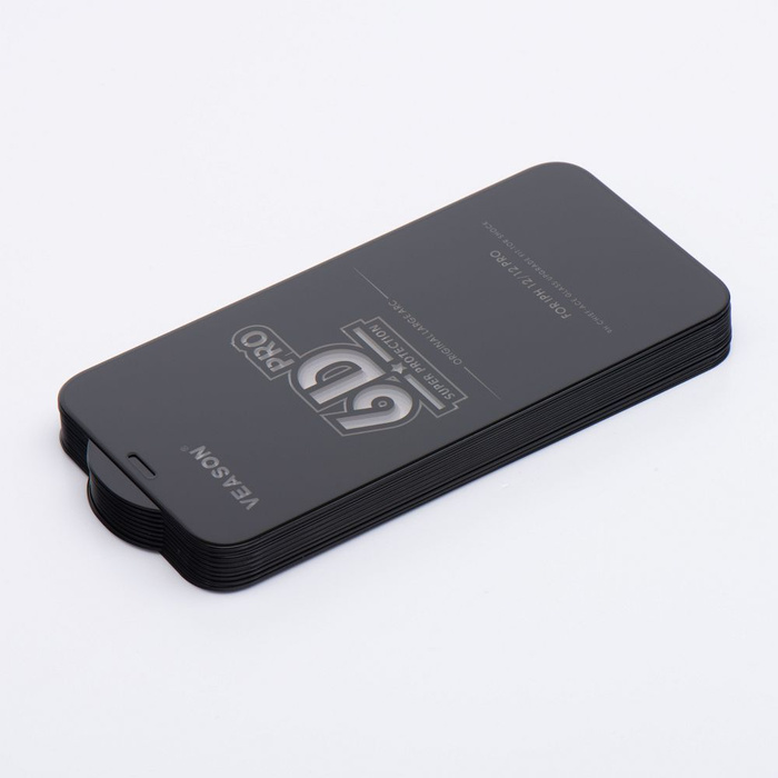 Szkło Hartowane 6D Pro Veason Glass (SET 10in1) - do Iphone 7 / 8 / SE 2020 / SE 2022 czarny