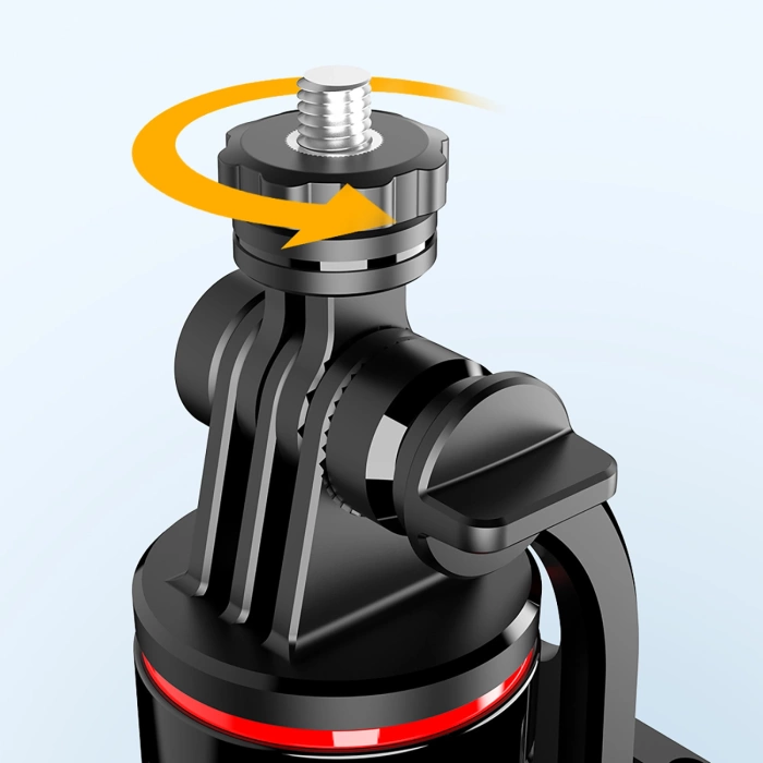 Selfie stick teleskopowy Statyw Wozinsky 1.3m z uchwytem na telefon Czarny