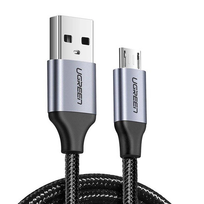 Ugreen kabel przewód USB - micro USB 2m szary (60148)