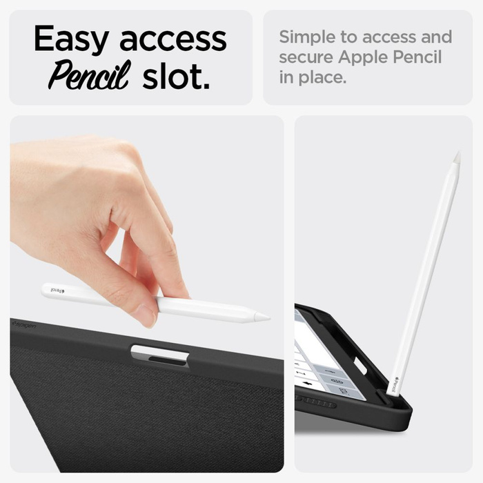 Etui Spigen Urban Fit iPad Air 10.9 4 / 5 / 2020-2022 / 6 7 / 2024-2025 Black Case