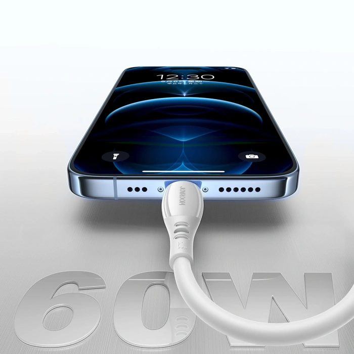 Kabel Joyroom S-A59 Vibrant Series 60W USB-C - USB-C 1,2m - biały