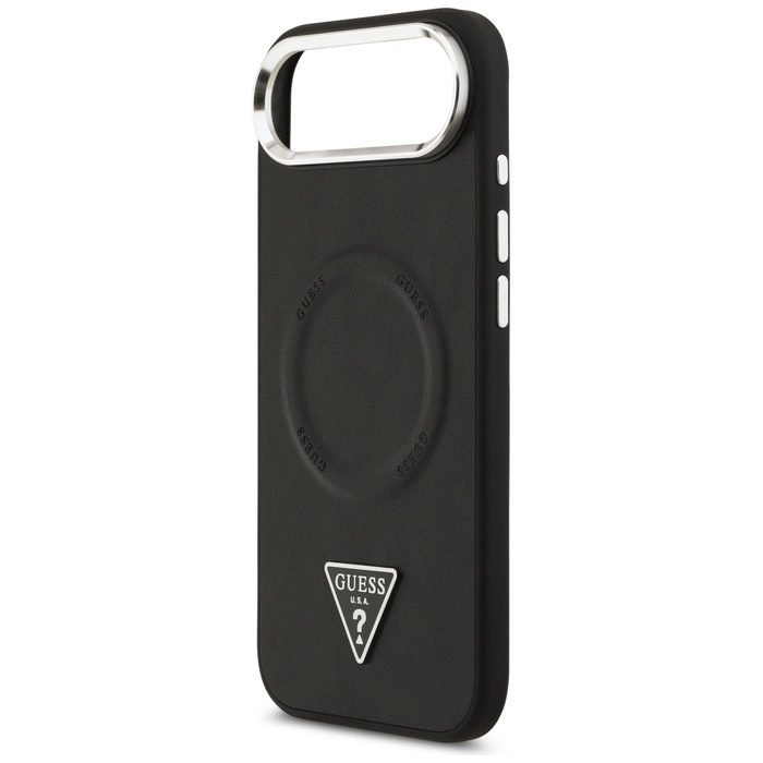 Etui Guess Triangle Logo MagSafe do      iPhone Air czarny