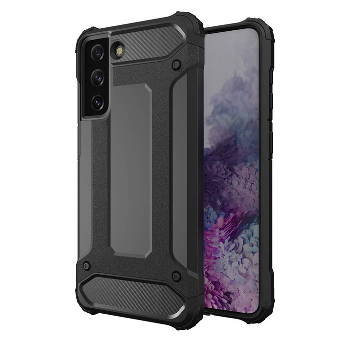 Etui Hybrid Armor etui do Samsung Galaxy S23+ pancerny hybrydowy pokrowiec czarne Case