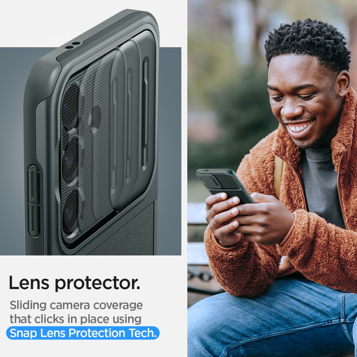 Etui Spigen Optik Armor Samsung Galaxy S24 Abyss Green Case