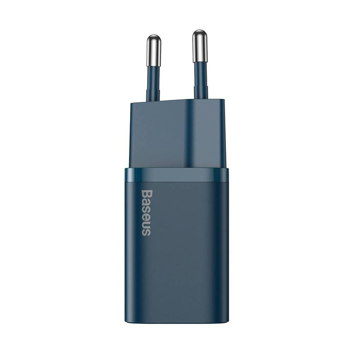 Baseus Super Si 1C szybka ładowarka USB Typ C 20 W Power Delivery niebieski (CCSUP-B03)