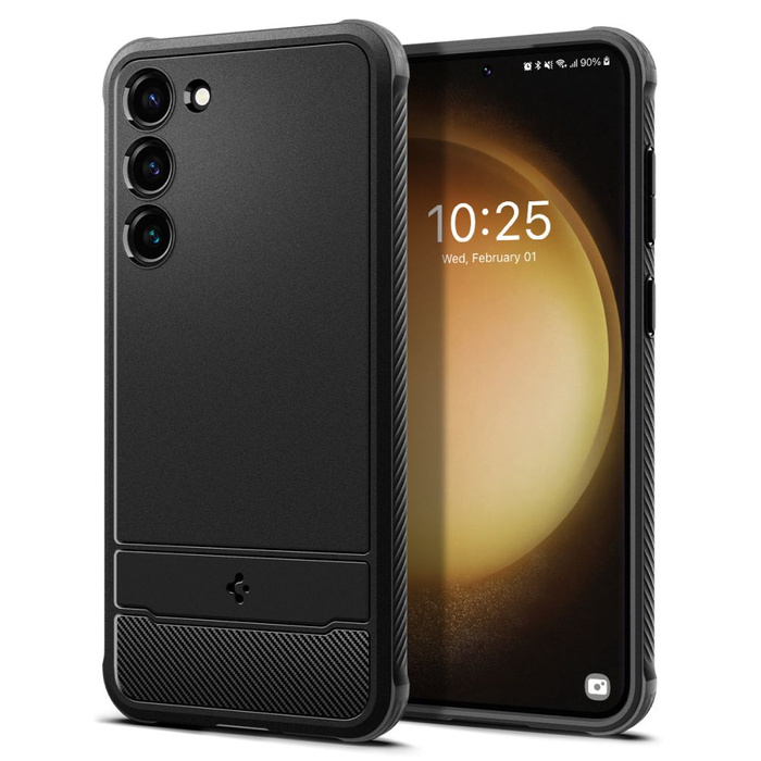 Etui Spigen Rugged Armor Galaxy S23 Matte Black Case