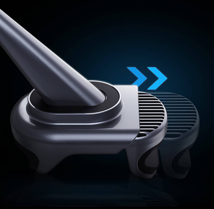 Uchwyt samochodowy elektryczny z panelem słonecznym do Tesla Model 3 / Y Baseus T-Space - czarny