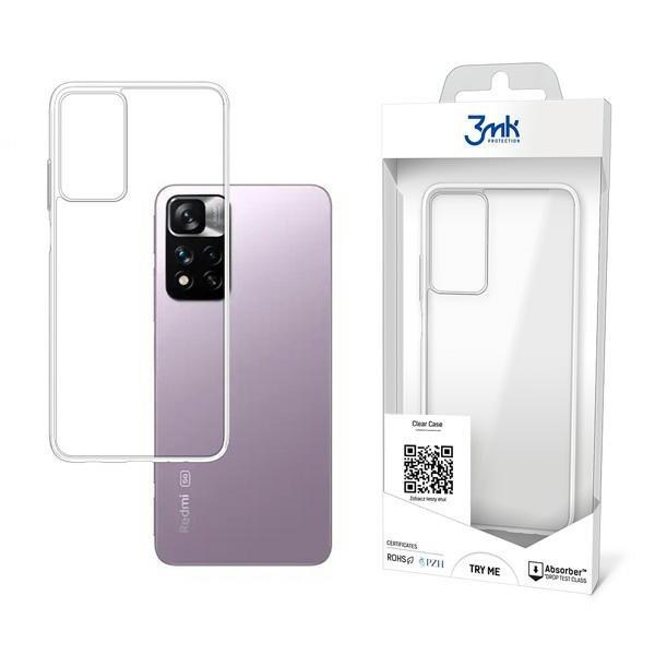 Etui 3MK Xiaomi Redmi Note 11 5G All-Safe Armor Clear Bezbarwny Case