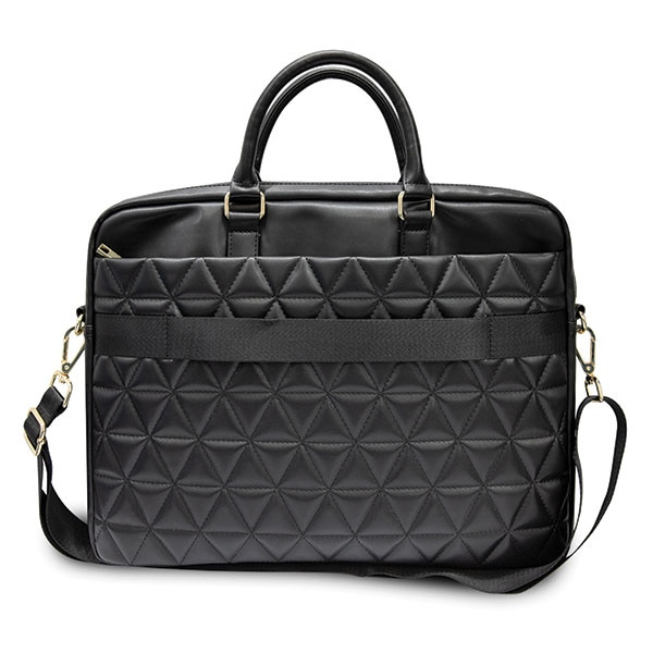 Torba GUESS Na Laptopa 15 Quilted Czarny Case